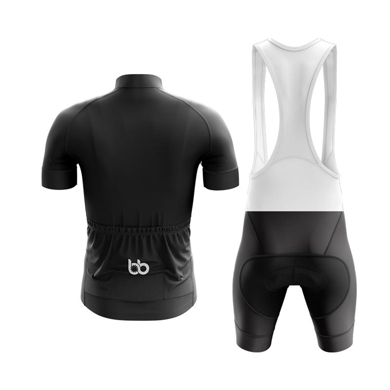Basic Black Cycling Gear Cycling Kits Cycling jersey Bike Outfit