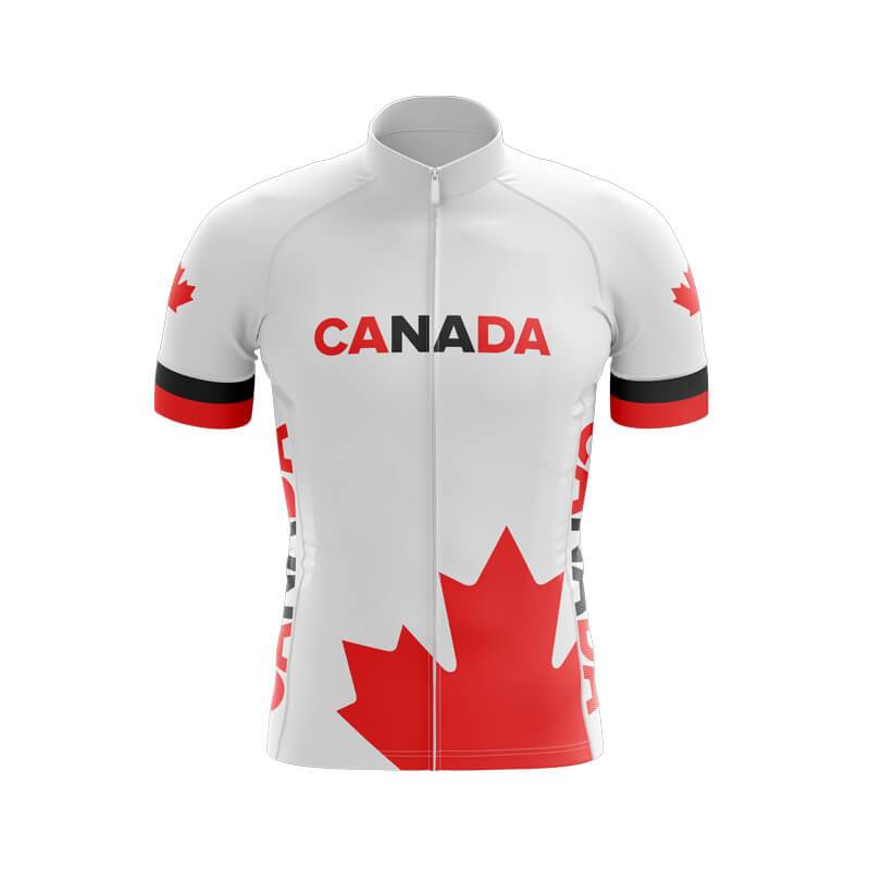 Invert Team Canada (White) jerseys Bicycle Booth