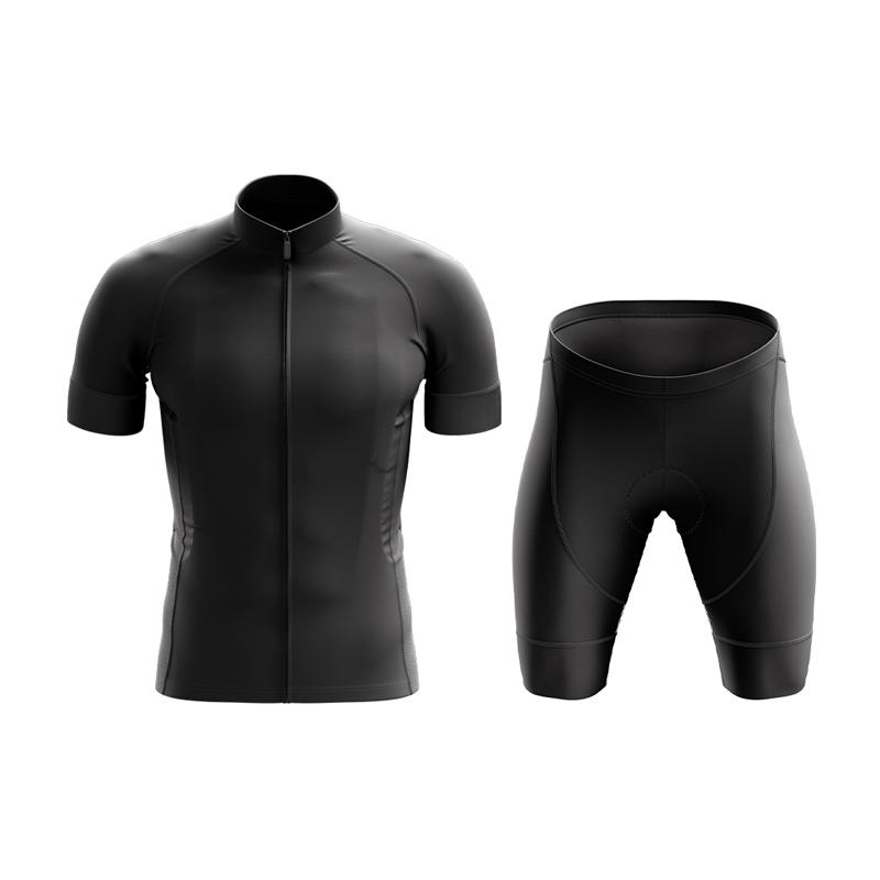 Basic Black Cycling Gear | Cycling Kits | Cycling jersey | Bike Outfit ...
