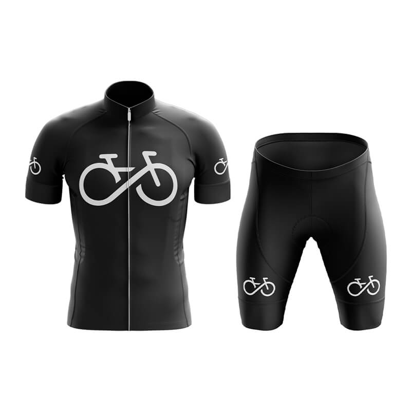 Bike Forever 1.0 (Black) Cycling Gear Cycling Kits Cycling jersey
