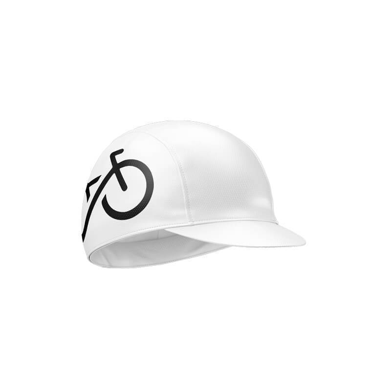 Bike Forever Cycling Cap (White) Bicycle Booth
