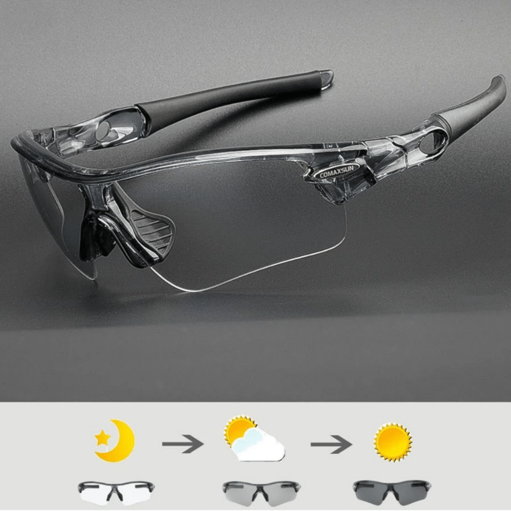 Photochromic Professional Cycling Glasses Gray