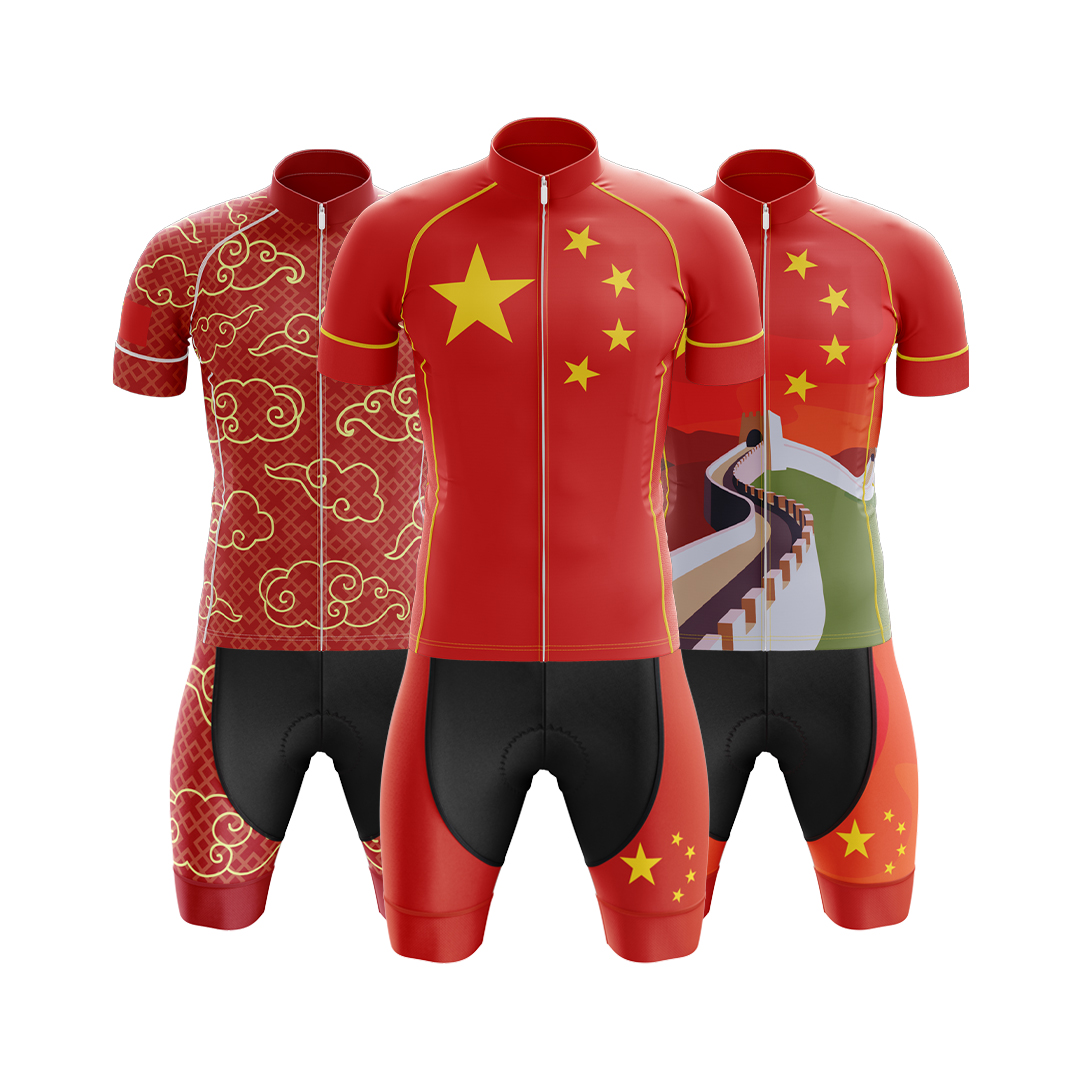 China Cycling Clothing Collection Bicycle Booth