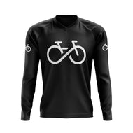 Bike Forever 1.0 MTB Long Sleeve Jersey (Black)