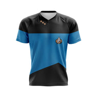 Star Trek Blue MTB Kids Jersey