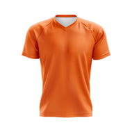 Basic Hi-Viz Orange MTB Kids Jersey