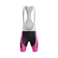 Ride Now, Wine Later Bib & Shorts (Pink)