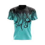 Octopus MTB Jersey (V1) (Blue)