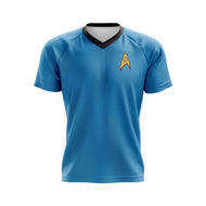 Bike Trek (Blue) MTB Kids Jersey