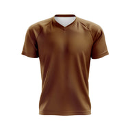 Basic Brown MTB Kids Jersey