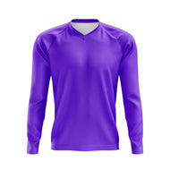Basic Purple MTB Long Sleeve Jersey