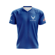 U.S Air Force MTB Kids Jersey (V2) (Blue)