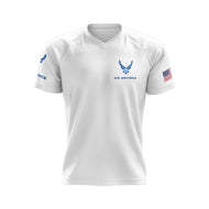 U.S Air Force MTB Kids Jersey (V2) (White)