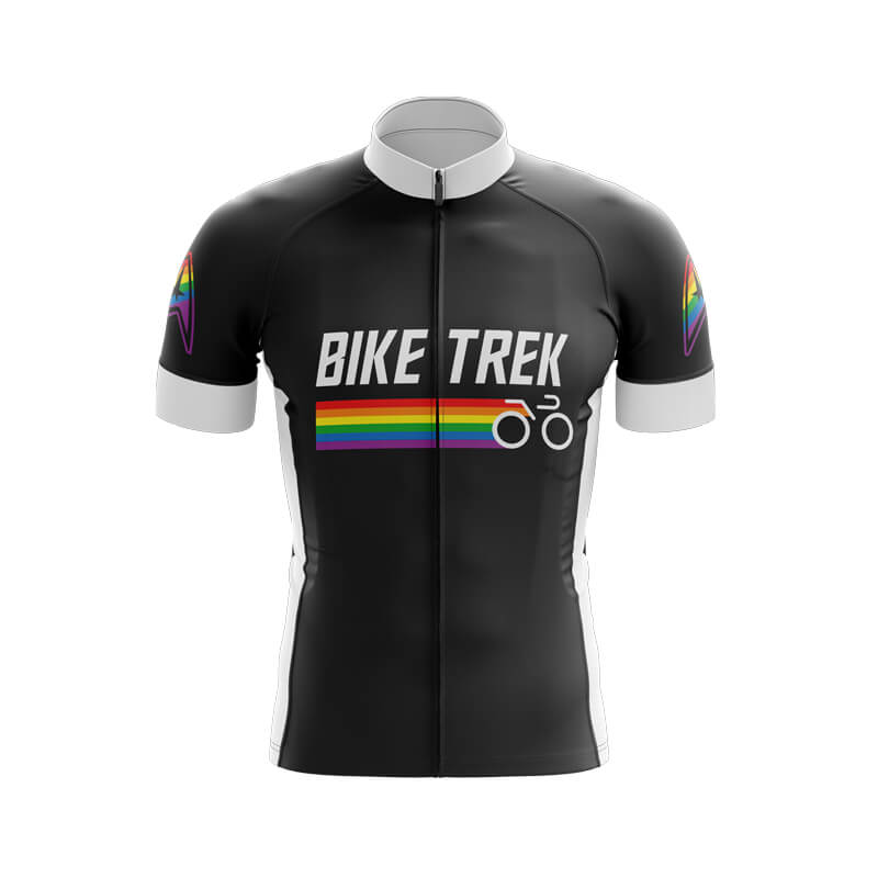 trek bicycle jerseys Bike Trek (Rainbow) Club Jerseys Short Sleeve / 4XL / Male