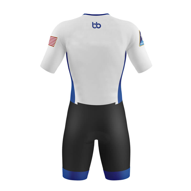 nasa rennrad trikot Nasa Meatball Tri-Suit (White) XS / Female / Tri-Suit