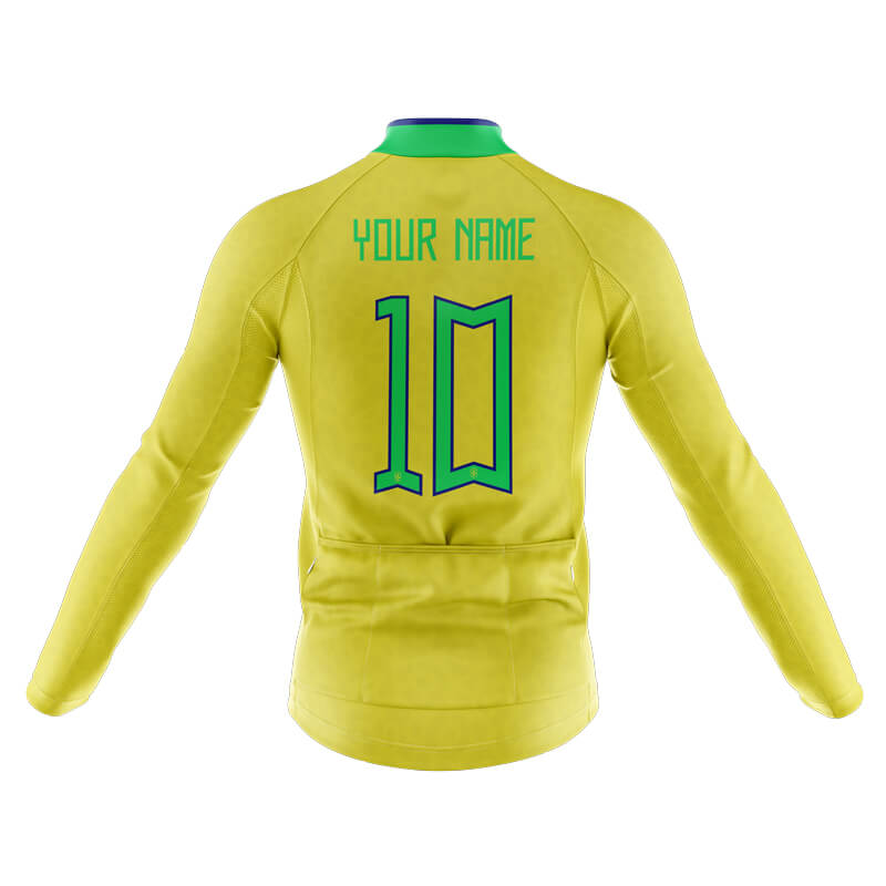 Brazil Football Club Jerseys - POLYESTER, Breathable, Dries Quickly - Bicyclebooth