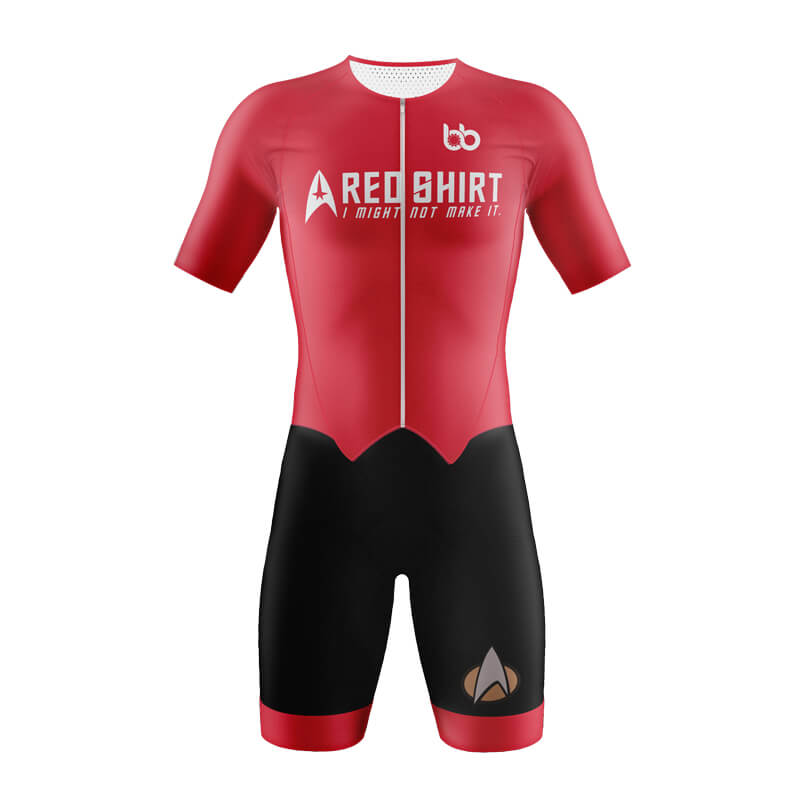 Bike Trek Red Shirt Tri-Suit (V2) – Bicycle Booth