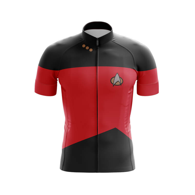 Star Trek Red Club Jerseys - Polyester, Breathable, Dries Quickly