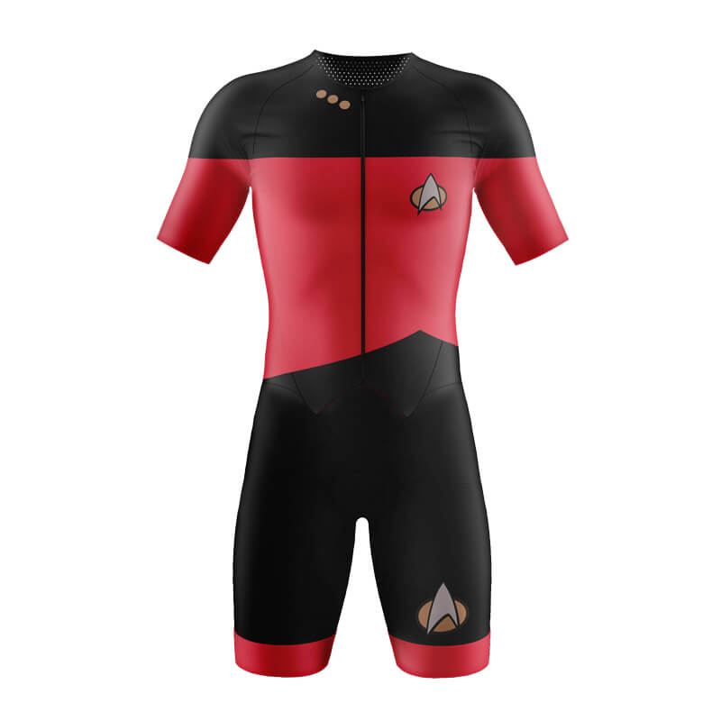 bicycle booth star trek Star Trek Red Tri-Suit XXS / Male / Tri-Suit