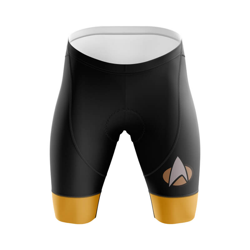 bicycle booth star trek Star Trek Yellow Bibs & Shorts – Bicycle Booth