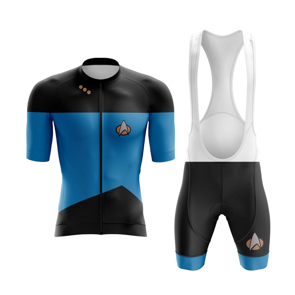 Star Trek Blue Aero Cycling Kit