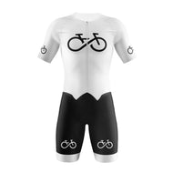 Bike Forever 1.0 Tri-Suit (White)