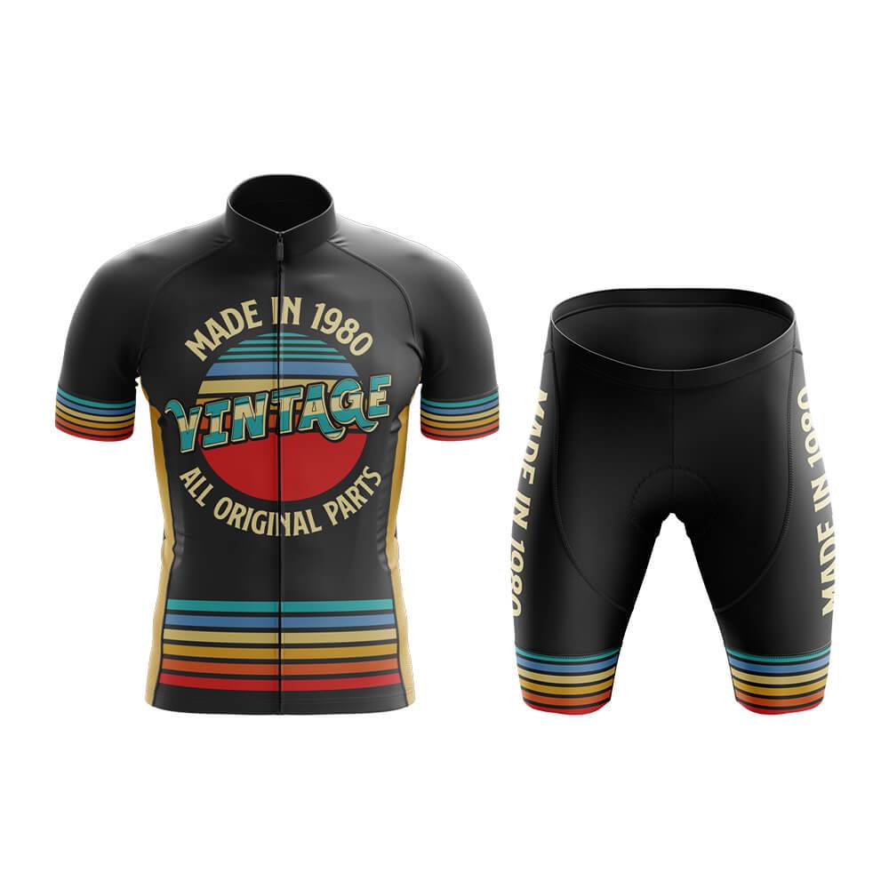 Made in 1980 Vintage Club Cycling Kit – Bicycle Booth