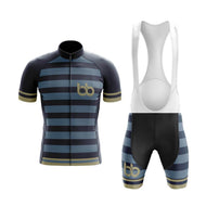 BBPOD Bundle Short Sleeve / Bib Shorts / Male Bicycle Booth Signature (Navy Blue) Cycling Kit