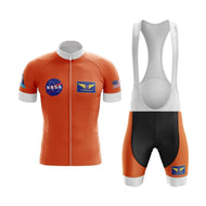 BBPOD Bundle Short Sleeve / Bib Shorts / Male NASA Commander Cycling Kit (Orange)