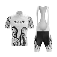 BBPOD Bundle Short Sleeve / Bib Shorts / Male Octopus (V3) (White) Cycling Kit