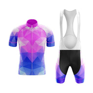 BBPOD Bundle Short Sleeve / Bib Shorts / Male Polygonal Space Cycling Kit