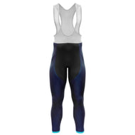 BBPOD Cycling Bib Pants XXS / Male / Thermal Fleece Ups and down cycling Bib Pants (V2) (Dark Blue)