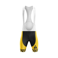 BBPOD Cycling Bib XXS / Male / Yellow Warning Dont touch my bike Bib