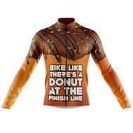 BBPOD Long Sleeve Jerseys XXS / Male Bike Like There's a Donut Long Sleeve Jersey (V1)