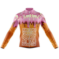 BBPOD Long Sleeve Jerseys XXS / Male Bike Like There's a Donut Long Sleeve Jersey (V2)