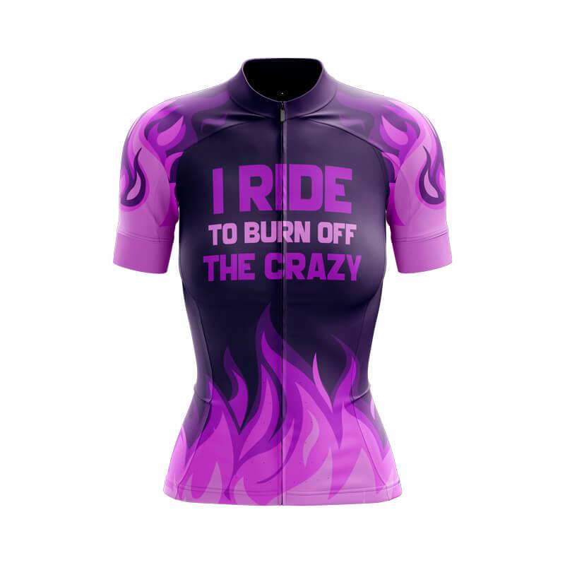 I Ride To Burn Off Club Jersey (V4) - Polyester, Breathable, Dries Quickly - Bicyclebooth I Ride To Burn Off Club Jersey (V4) - Polyester, Breathable, Dries Quickly - Bicyclebooth