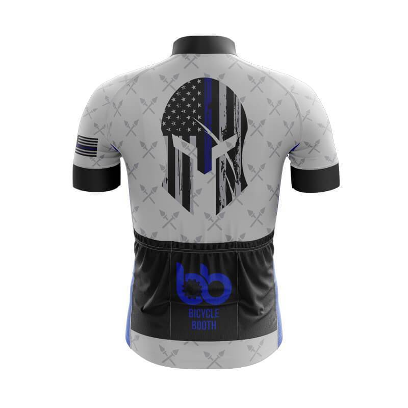 Spartan USA Thin Blue Line Jersey Bicycle Booth