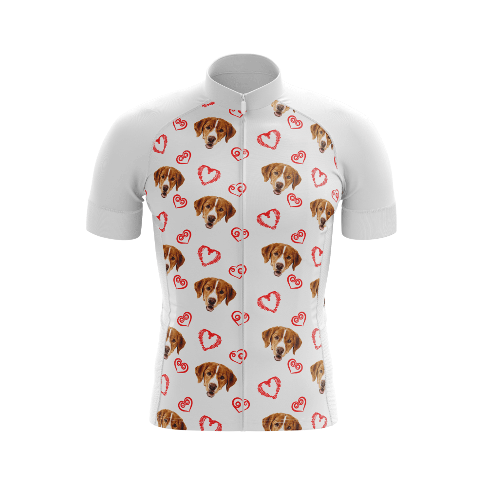 Dog online cycling jersey