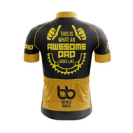 BBPOD Short Sleeve Jersey XXS / Male / Yellow Awesome Dad Jersey